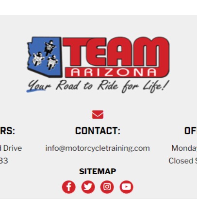 TEAM Arizona Motorcyclist Training Centers - Peoria reviews