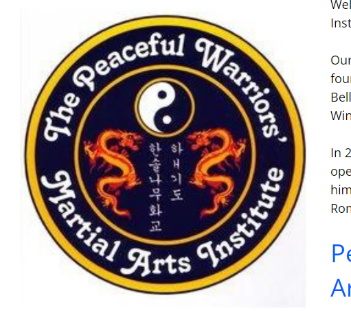Art Mason's Peaceful Warriors' Martial Arts Institute reviews