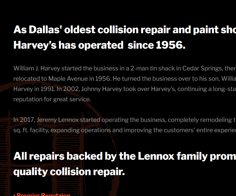 Harvey's Paint & Body reviews