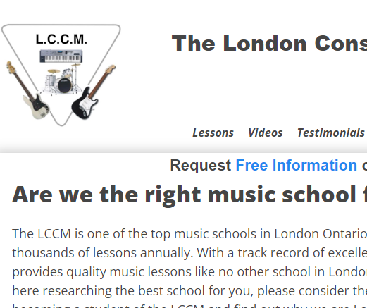 The London Conservatory of Contemporary Music reviews
