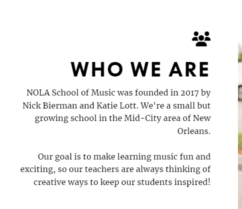 NOLA School of Music reviews