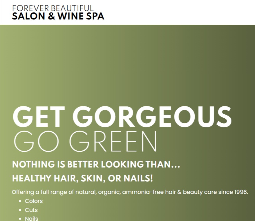 Forever Beautiful Salon & Wine Spa reviews