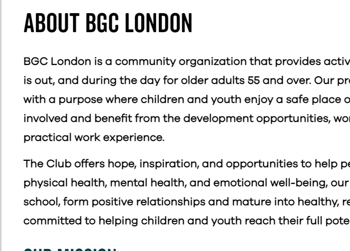 BGC London reviews