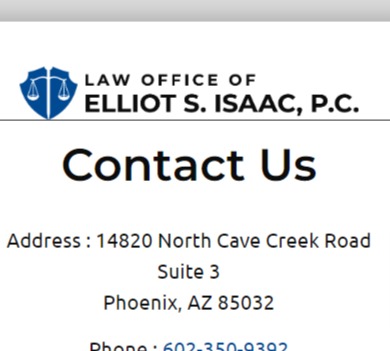 Law Office of Elliot S. Isaac, P.C. reviews
