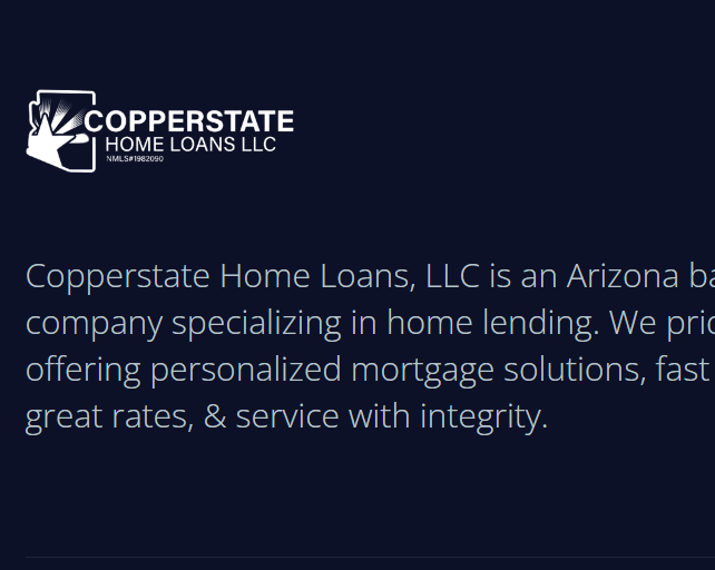 Copperstate Home Loans, LLC reviews