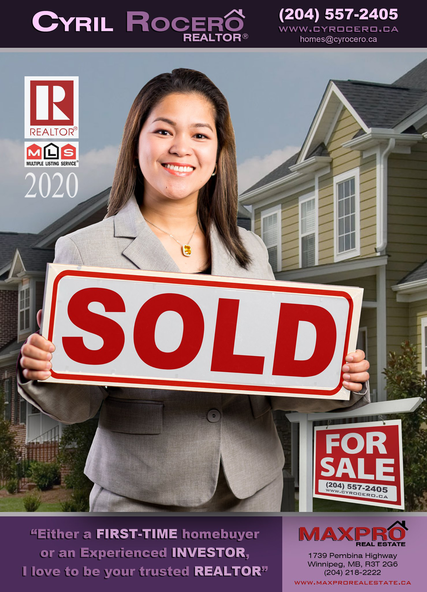 Cyril Rocero - MaxPro Real Estate - Winnipeg Realtor photo