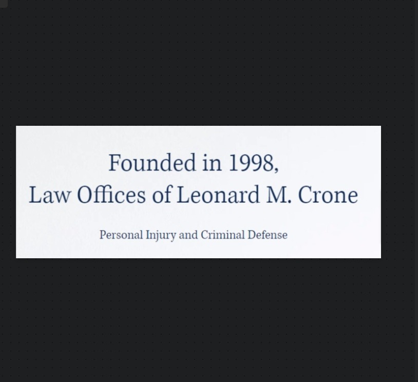 Law Offices of Leonard M. Crone reviews