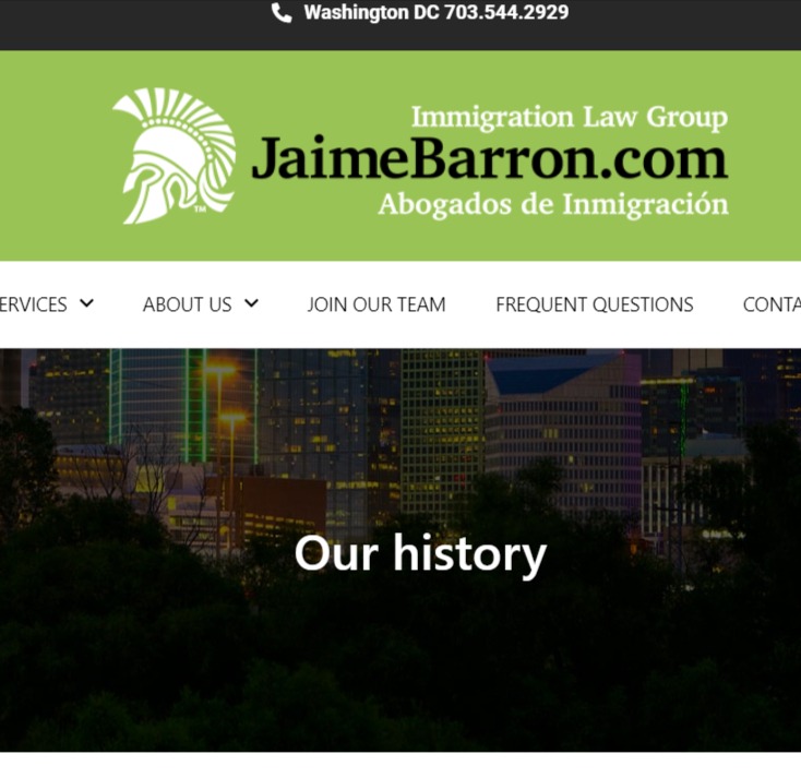 Jaime Barron PC Immigration Law reviews