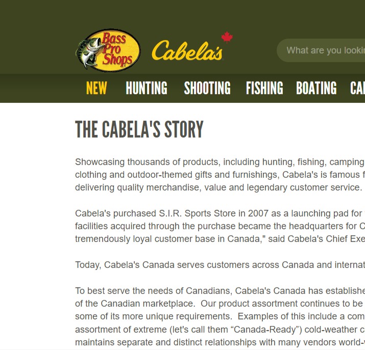 Cabela's Edmonton (North) reviews