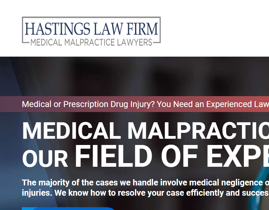 Hastings Law Firm Medical Malpractice Lawyers reviews