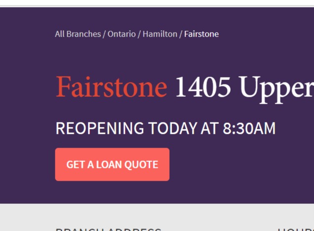 Fairstone reviews