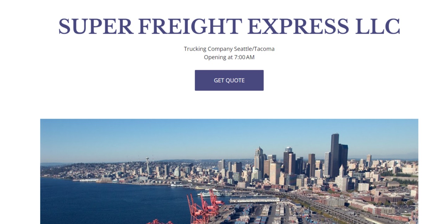 SUPER FREIGHT EXPRESS LLC reviews