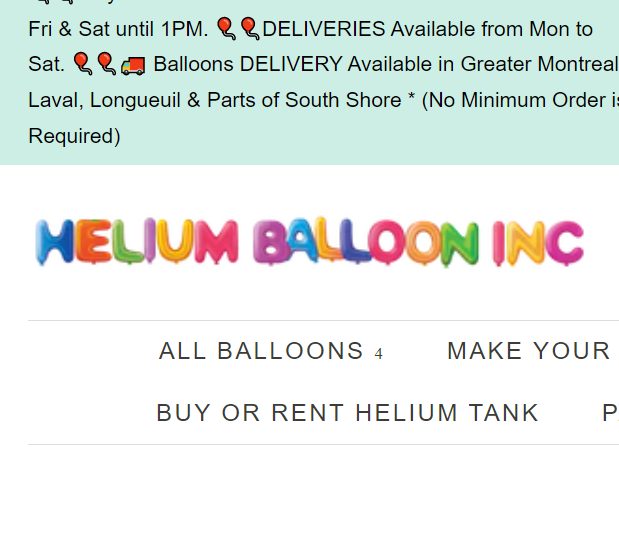 Helium Balloon Inc reviews