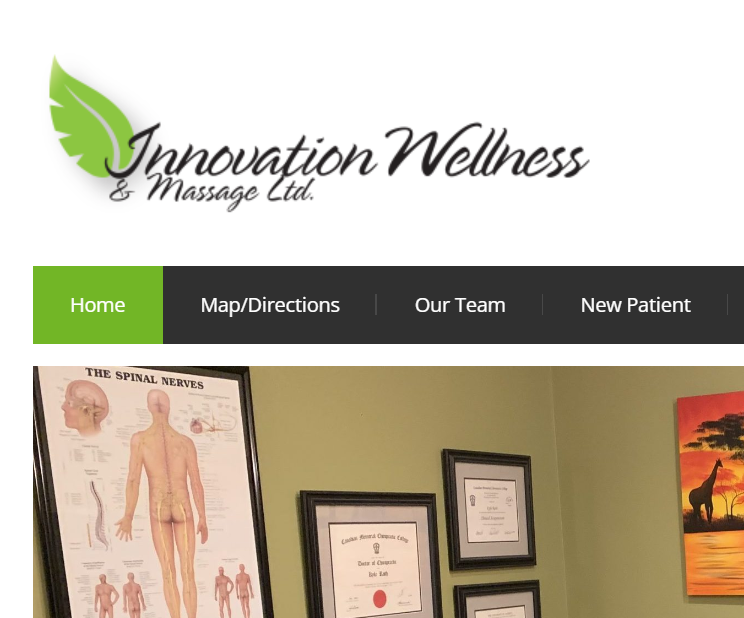 Innovation Wellness and Massage Ltd reviews