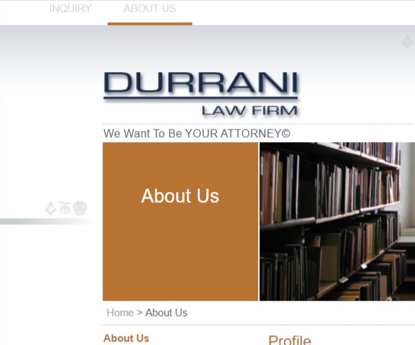 DURRANI LAW FIRM reviews