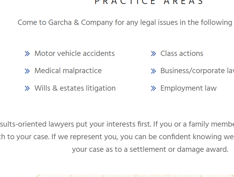 Garcha & Company reviews