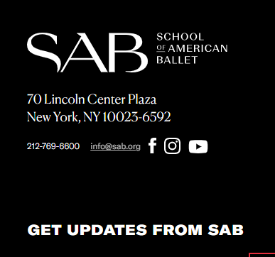 The School of American Ballet reviews