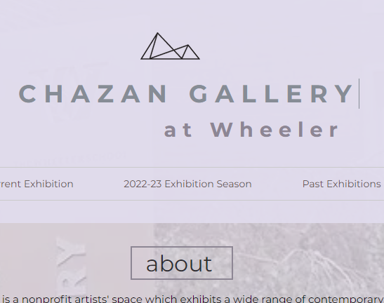 Chazan Gallery at The Wheeler School reviews