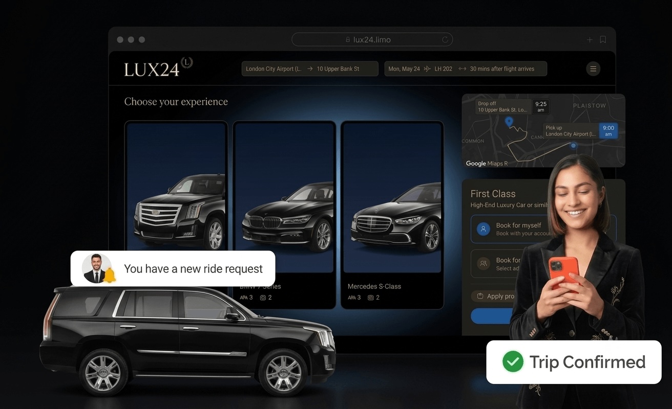 Lux24 limo Toronto photo