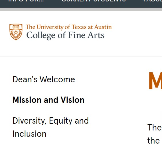 University of Texas At Austin: College of Fine Arts reviews