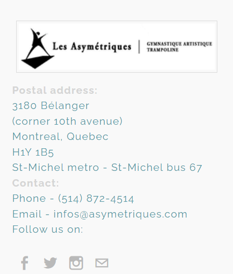 Gym Artistic Women And Trampoline Les Asymétriques reviews