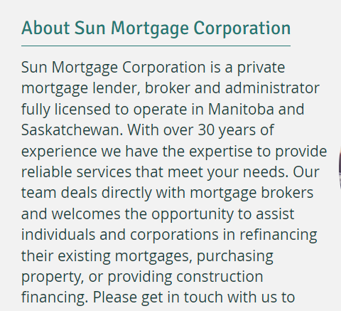 Sun Mortgage Corporation reviews