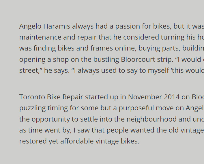 Toronto Bike Repair reviews