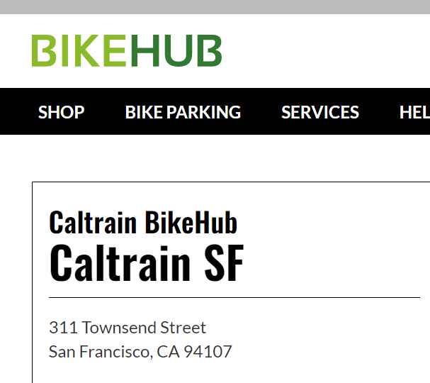 Caltrain Bike Station reviews