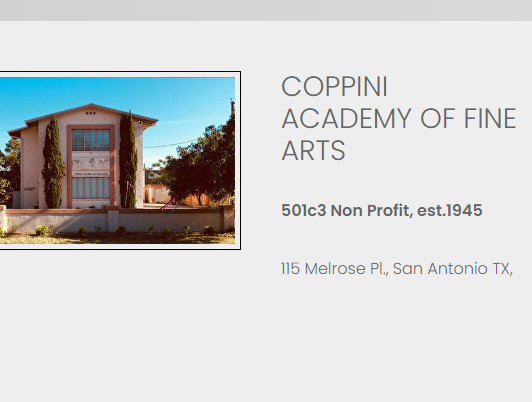 Coppini Academy of Fine Arts reviews