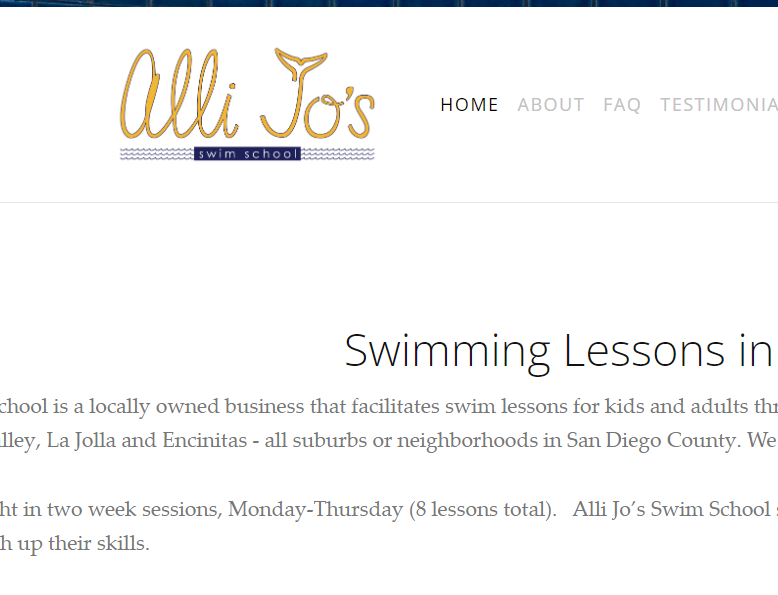 Alli Jo's Swim School reviews