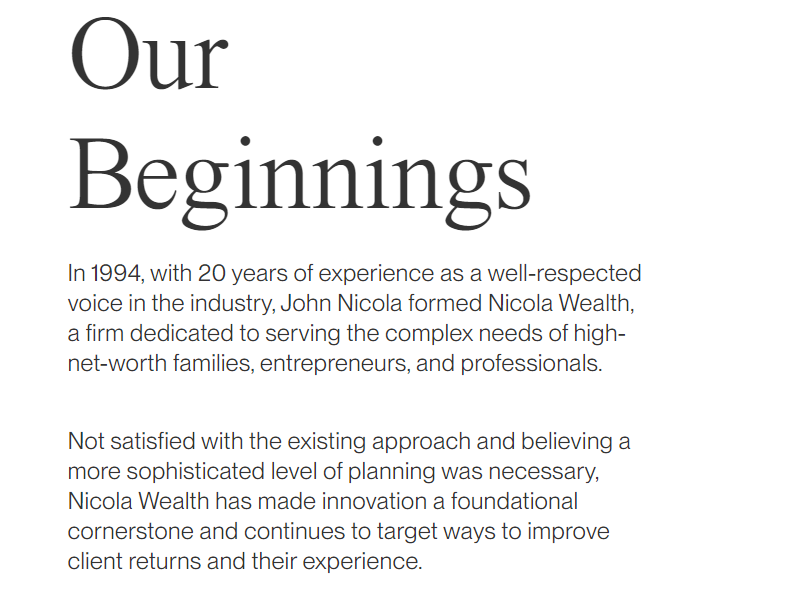 Nicola Wealth reviews