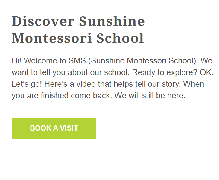 Sunshine Montessori School (SMS) reviews
