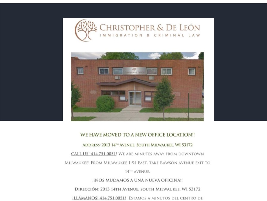 Christopher & De León Law Office reviews
