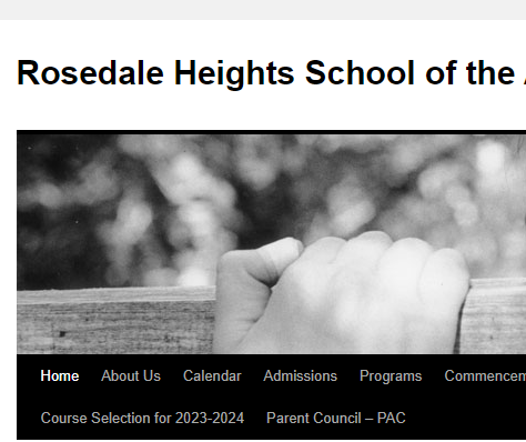 Rosedale Heights School of the Arts reviews
