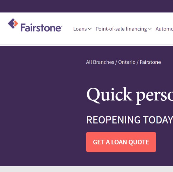 Fairstone reviews