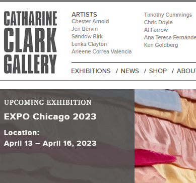 Catharine Clark Gallery and BOXBLUR reviews