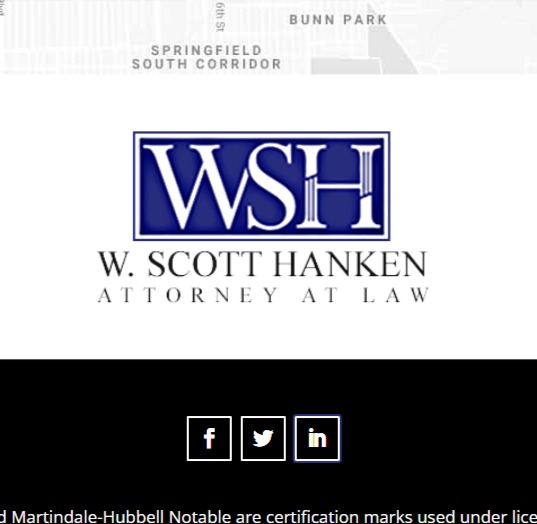 W. Scott Hanken, Attorney at Law reviews