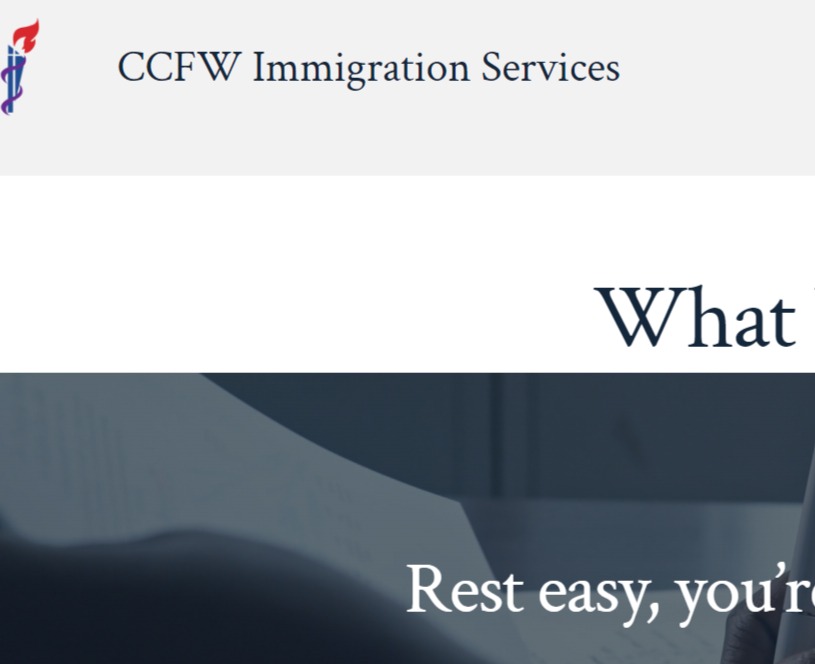 Immigration Services Catholic Charities Fort Worth reviews