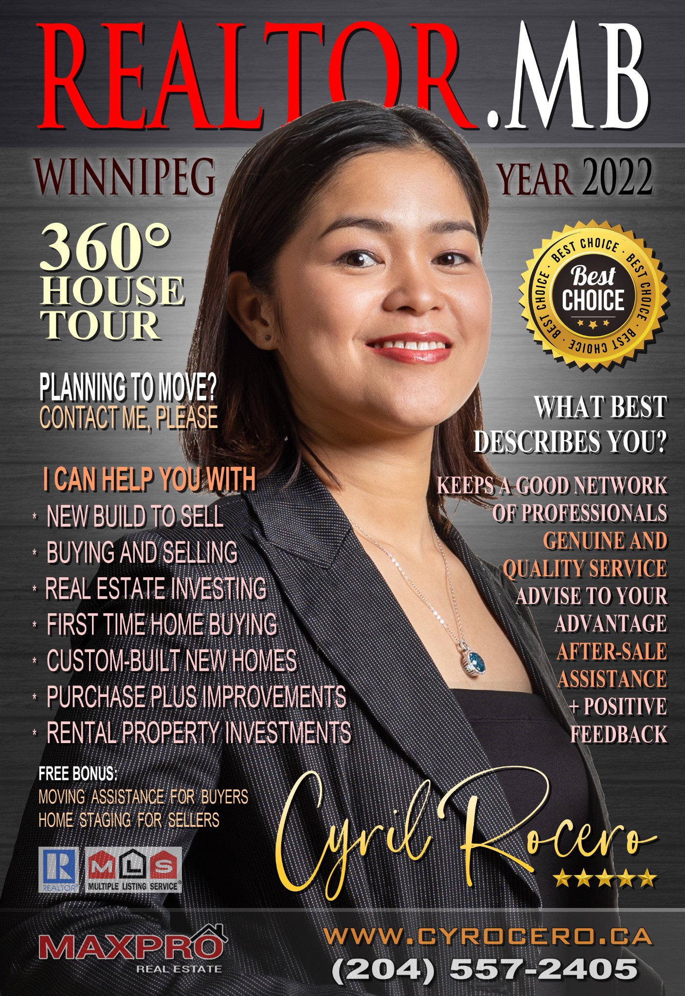 Cyril Rocero - MaxPro Real Estate - Winnipeg Realtor photo