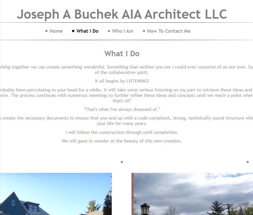 Joseph A Buchek AIA Architect LLC reviews