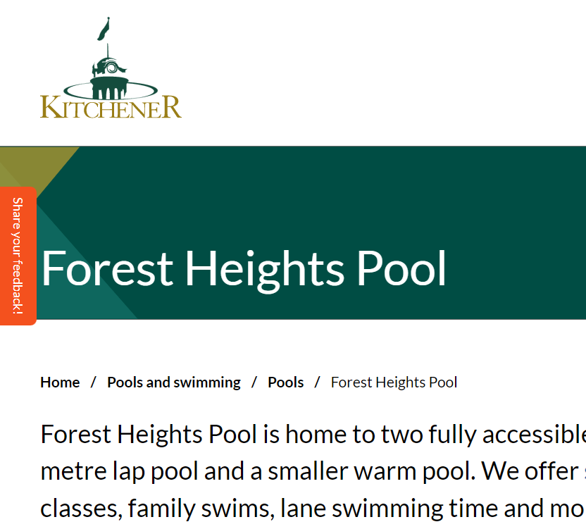 Forest Heights Pool reviews