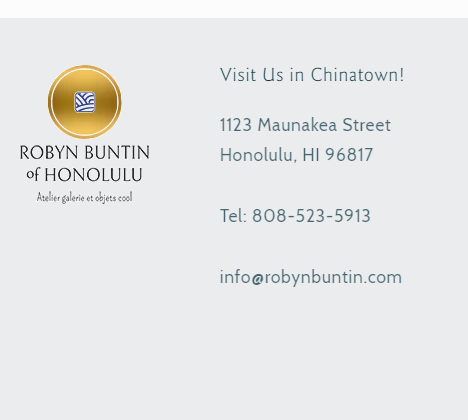 Robyn Buntin of Honolulu Gallery reviews