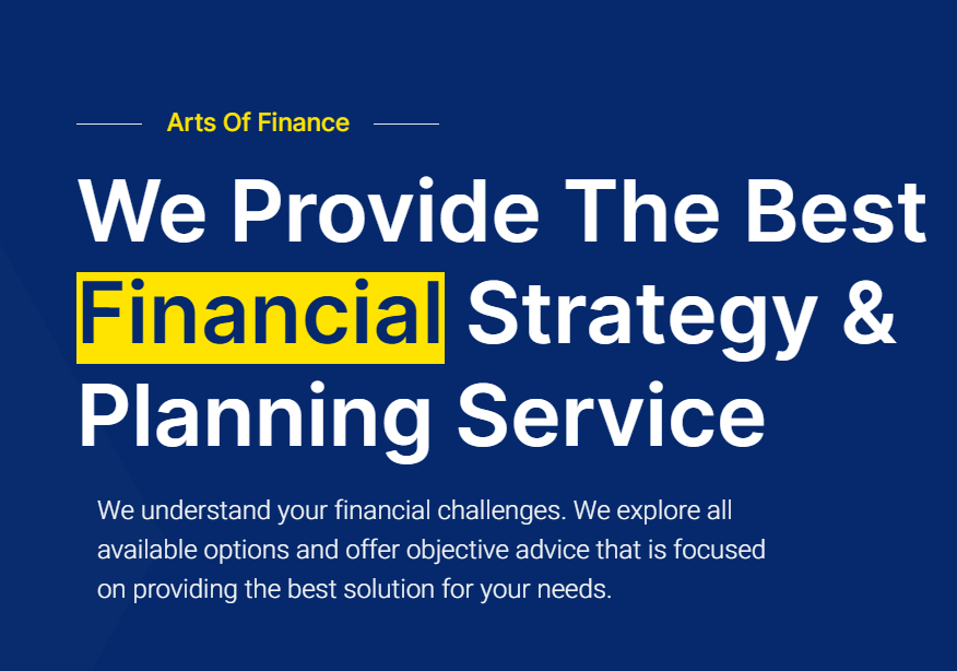 Arts Of Finance Services Inc. reviews