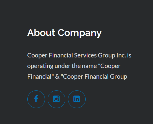Cooper Financial Group reviews