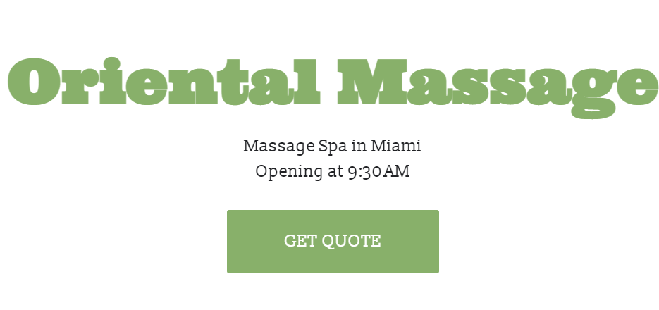 Oriental Massage reviews
