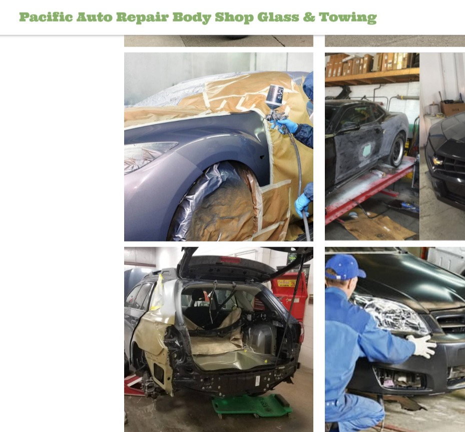 Pacific Auto Repair Body Shop Glass & Towing reviews