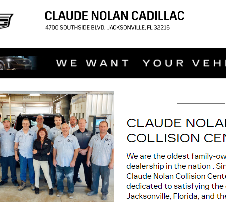Claude Nolan Collision Center reviews