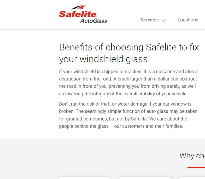 Safelite AutoGlass reviews
