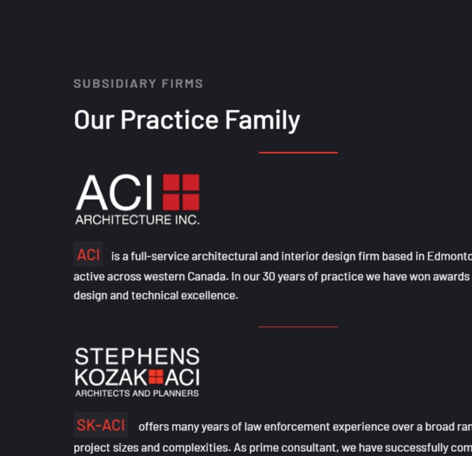 ACI Architects Inc reviews