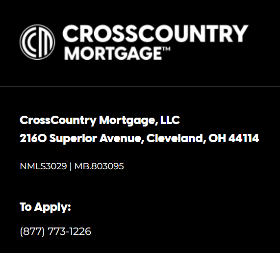 Tom Scott at CrossCountry Mortgage, LLC reviews